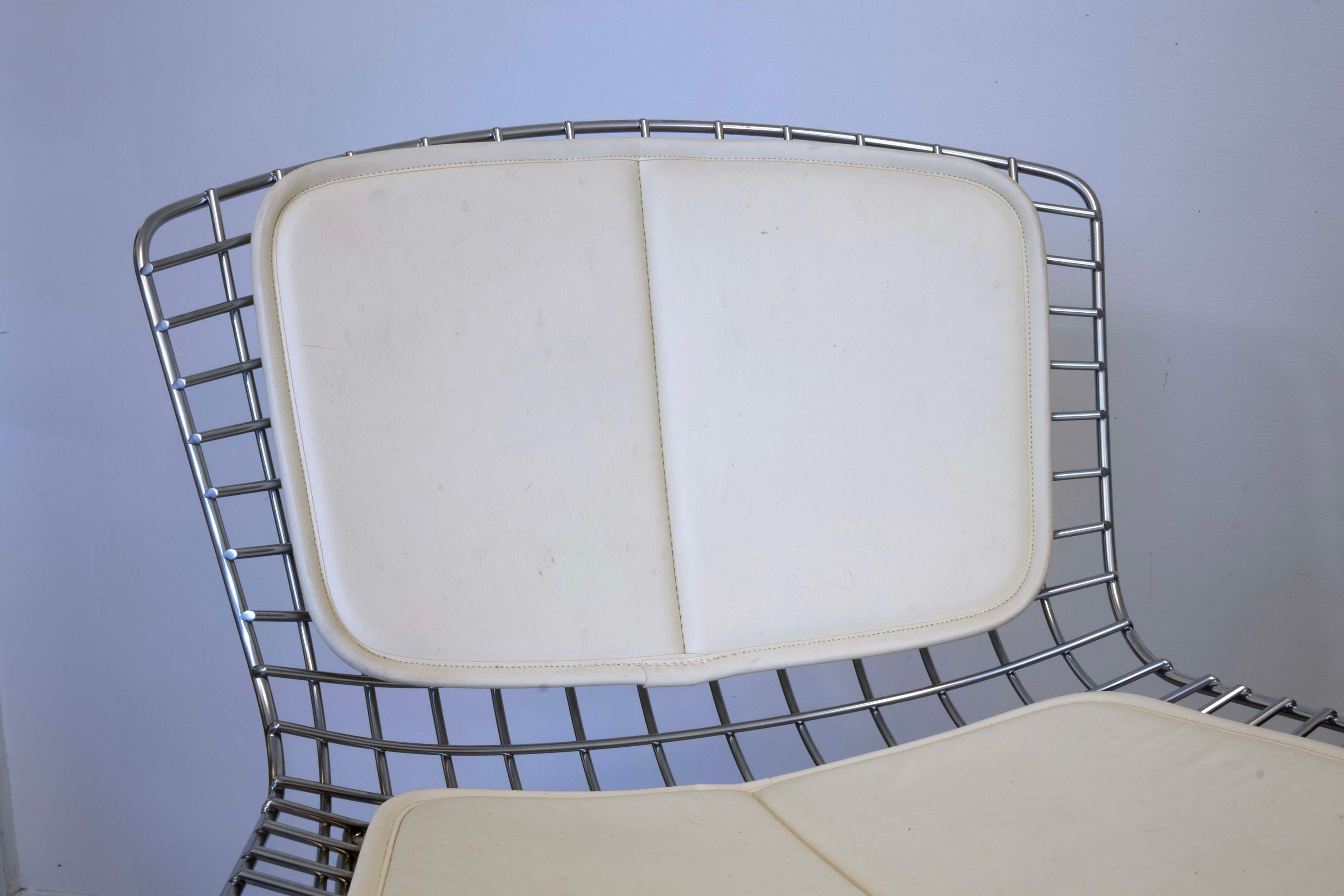 Bertoia für Knoll Diamant-Barhocker mit Padding, Mid-Century Modern im Angebot 3