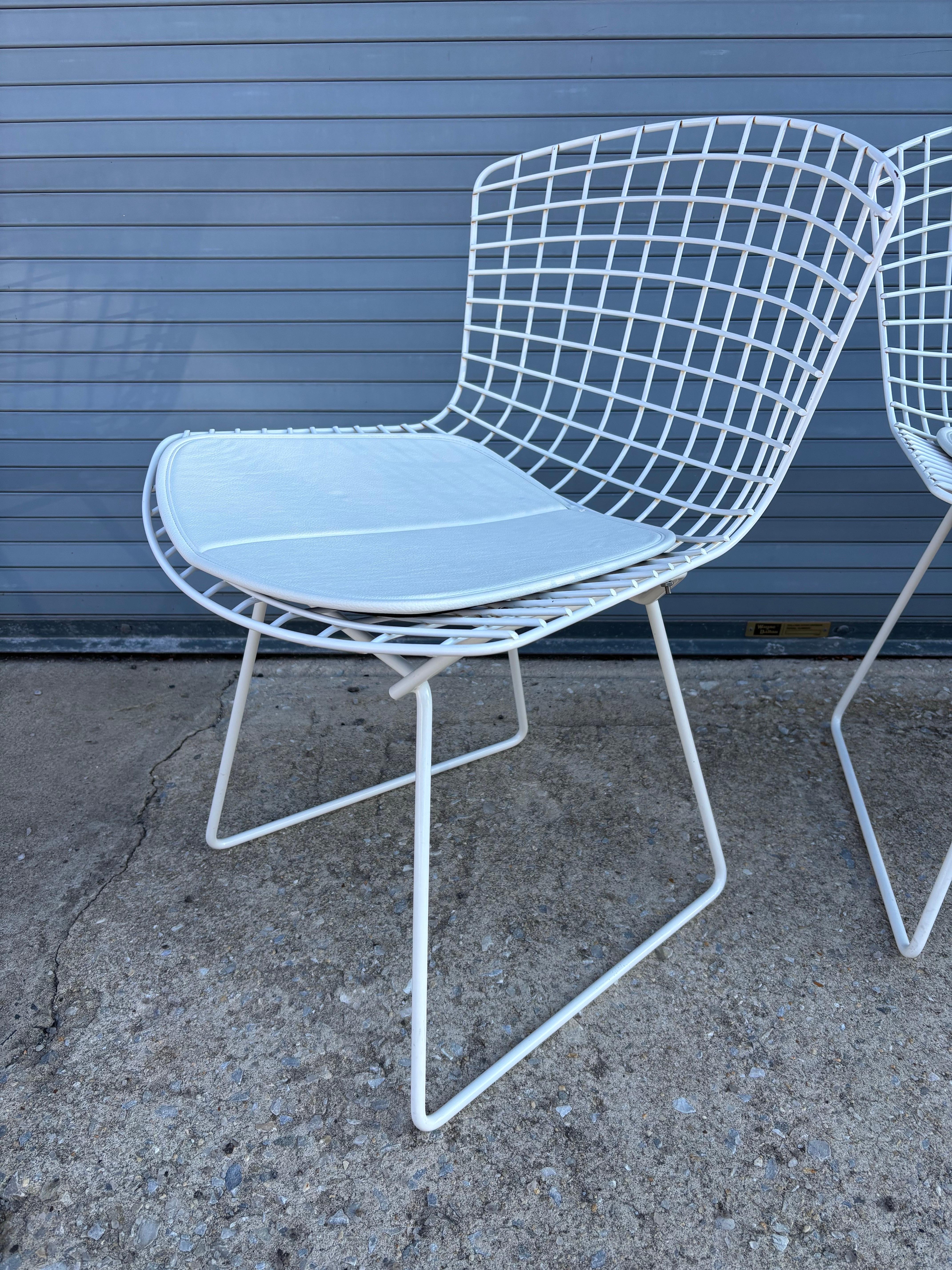American Bertoia for Knoll Dining Chairs For Sale
