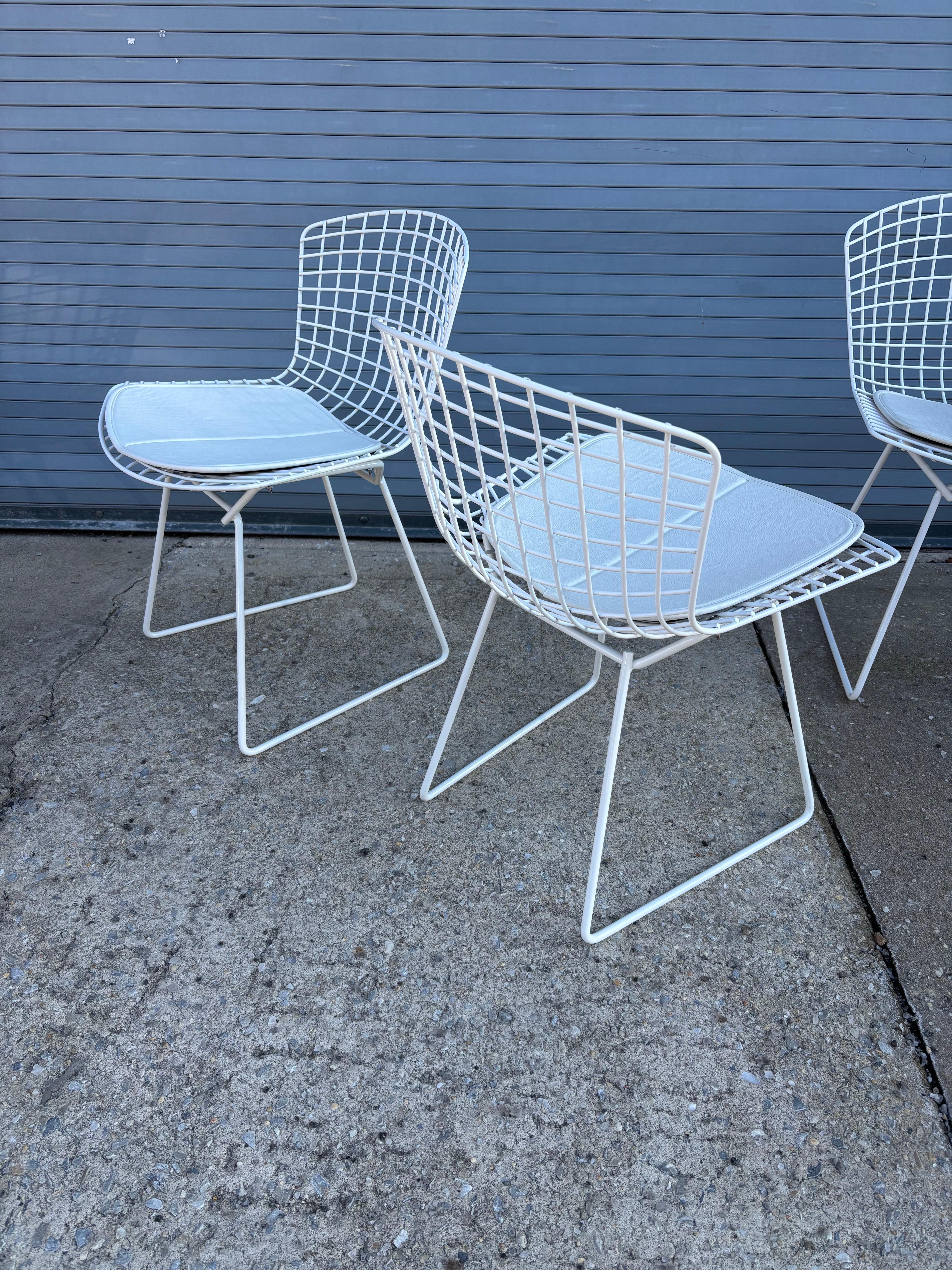 Bertoia for Knoll Dining Chairs In Good Condition For Sale In Philadelphia, PA
