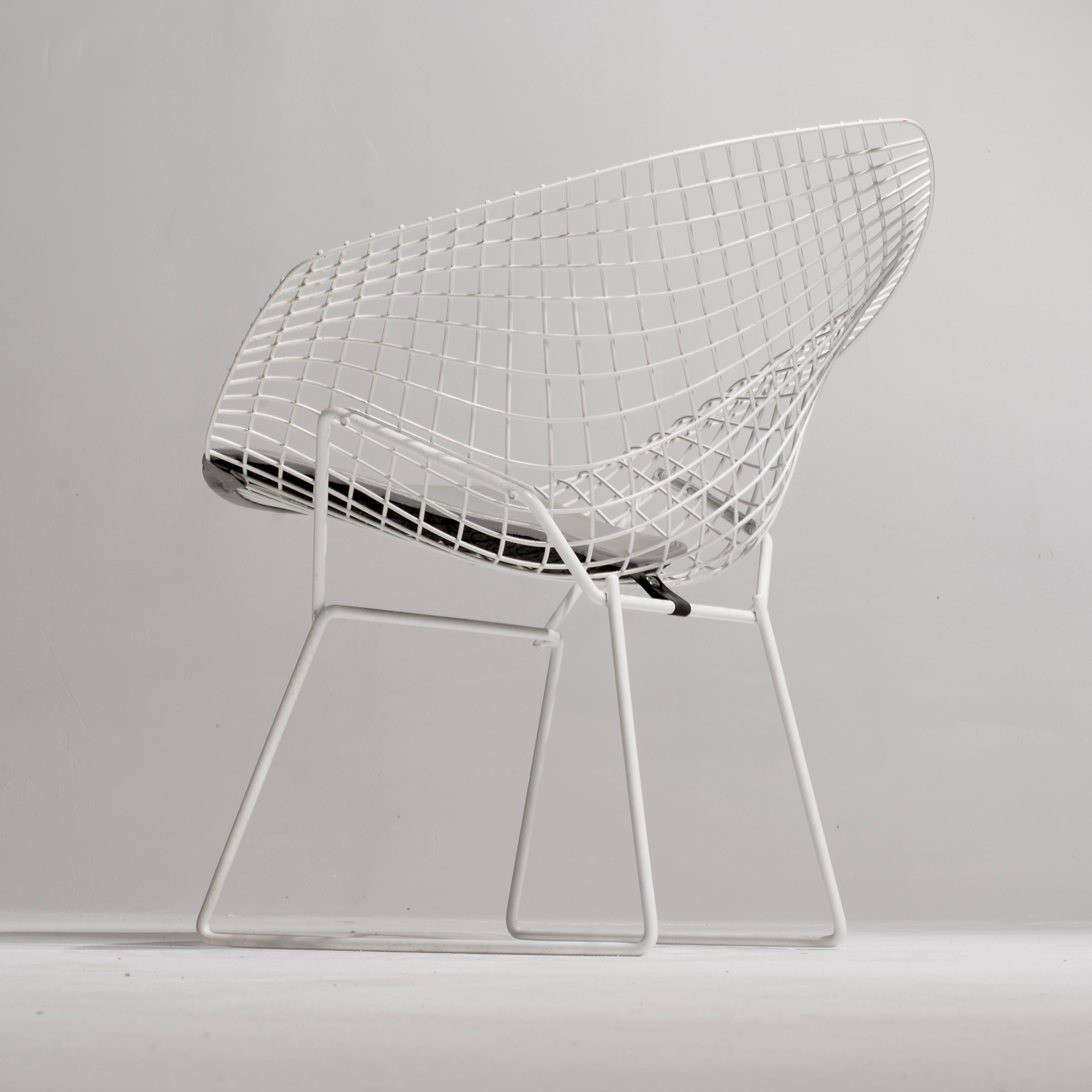 Bertoia for Knoll White Metal 