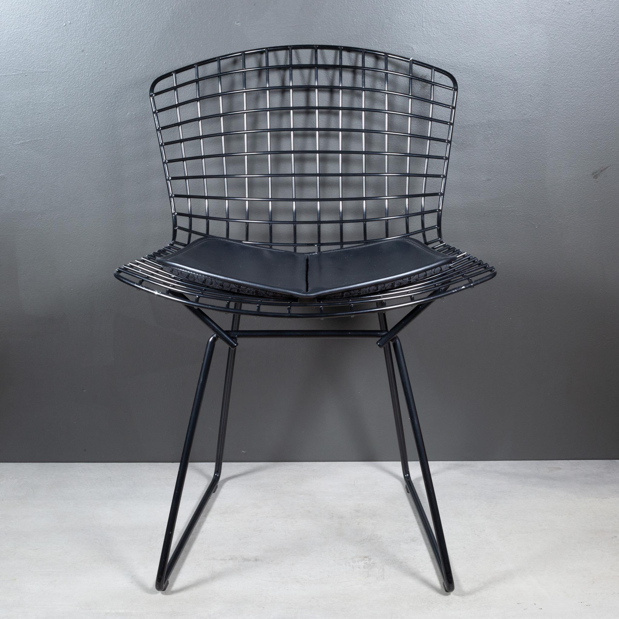 Contemporary Bertoia Side Chairs with Seat Pads c.2014-Price per chair