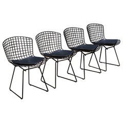 Chaises d'appoint Bertoia avec coussins d'assise vers 2014 - Prix par chaise