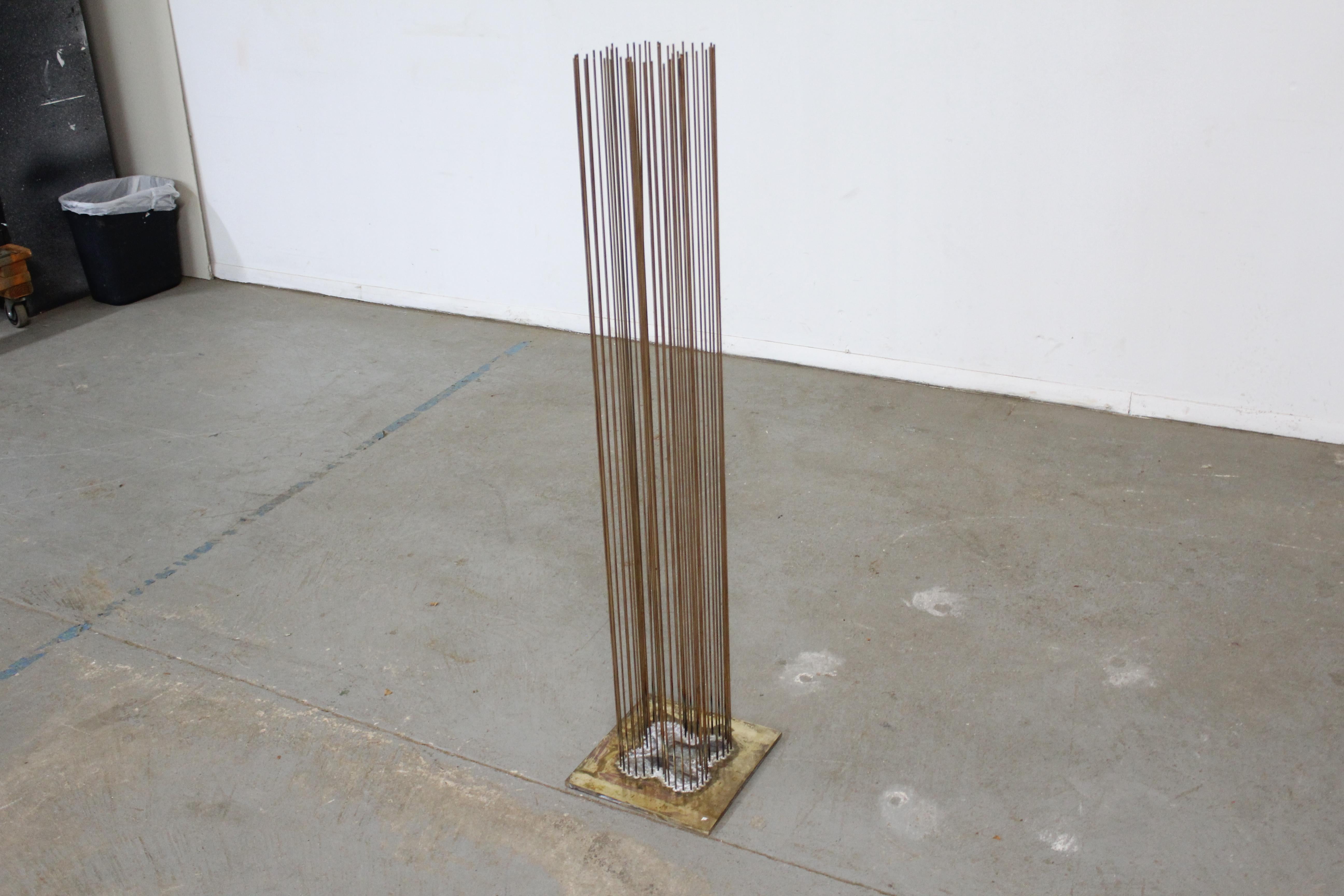 Laiton Bertoia Sonambient Sculpture Beryllium Rod en vente
