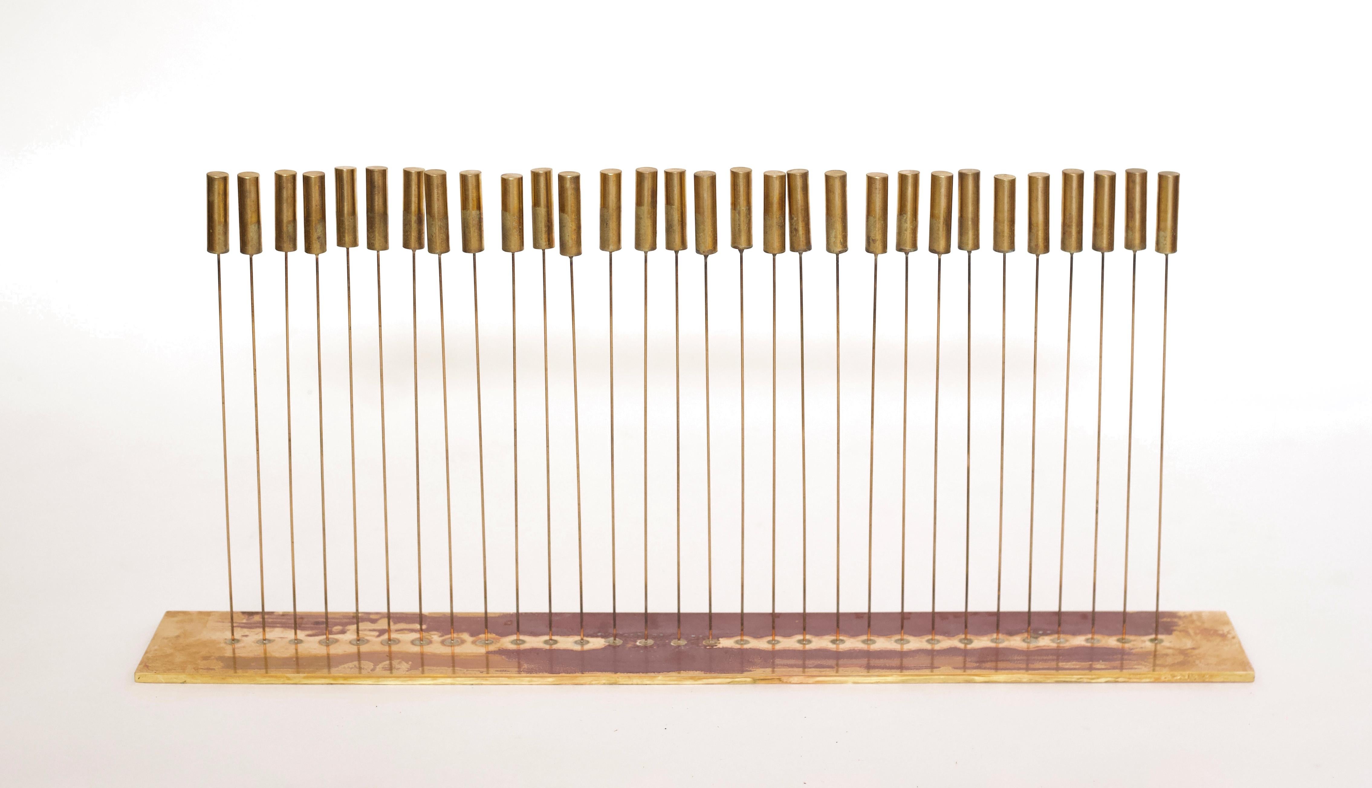 American Bertoia Studio 30 Rod Sound Sculpture For Sale