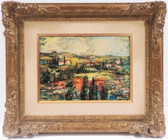 'Tuscan Landscape', Paris, Musee d'Art Moderne, Winston Churchill, Buenos Aires