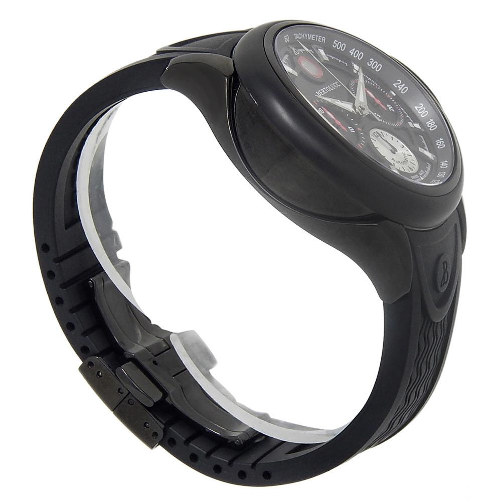 Bertolucci Forza 1394.51.42.108D7.901, Black Dial, Certified In Excellent Condition In Miami, FL