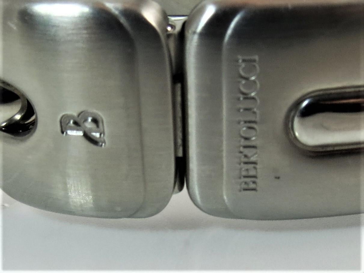 Women's Bertolucci Ladies Stainless Steel Date Bracelet automatic Wristwatch  