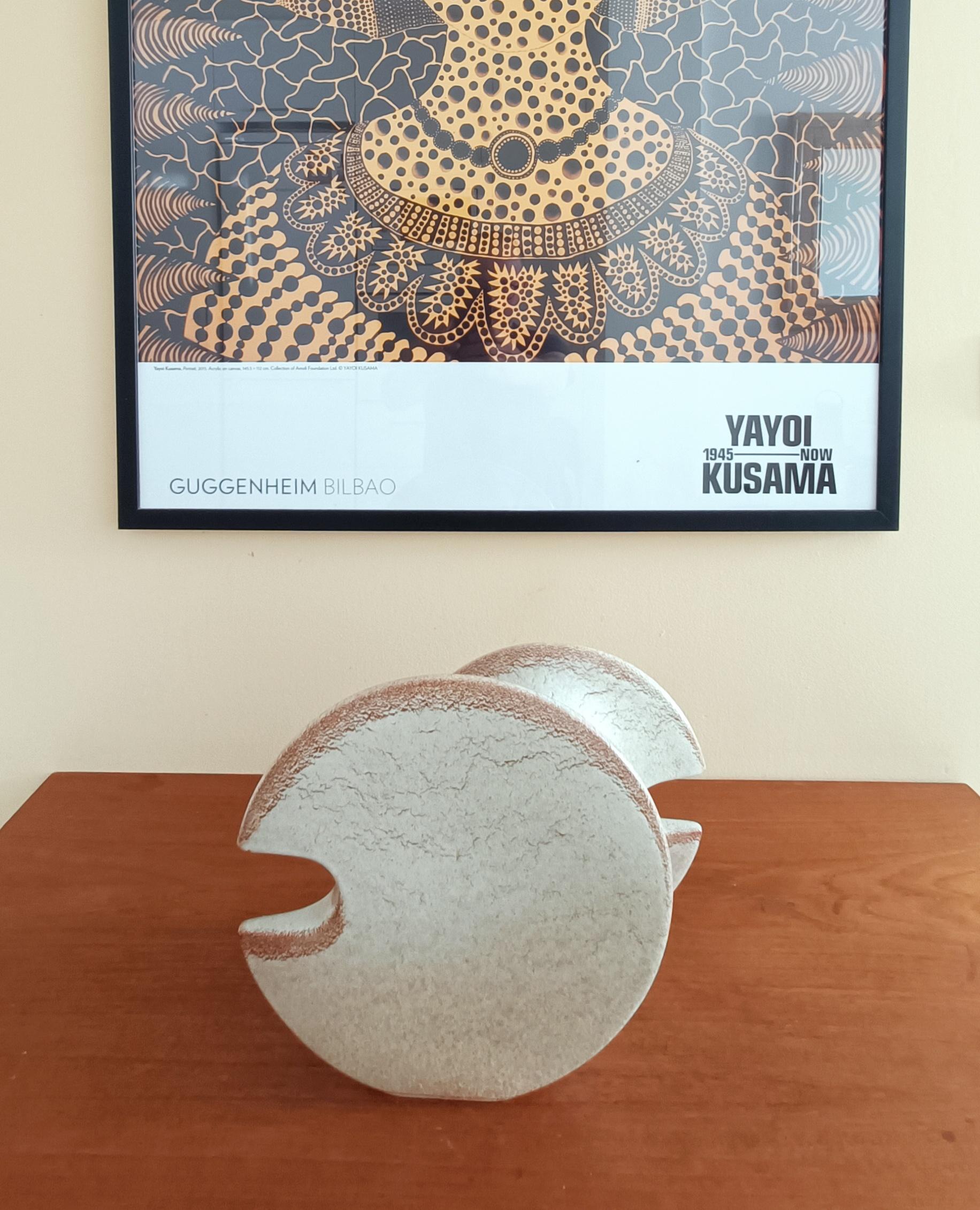 Bertoncello by Roberto Rigon Large Modernist Ceramic Vase or Centerpiece, 1960s For Sale 13