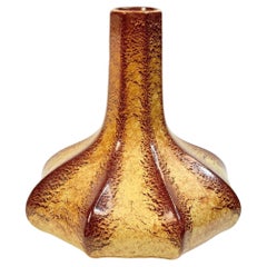 Retro Bertoncello by Roberto Rigon Mid Century Ceramic Vase, Italy, 1960s