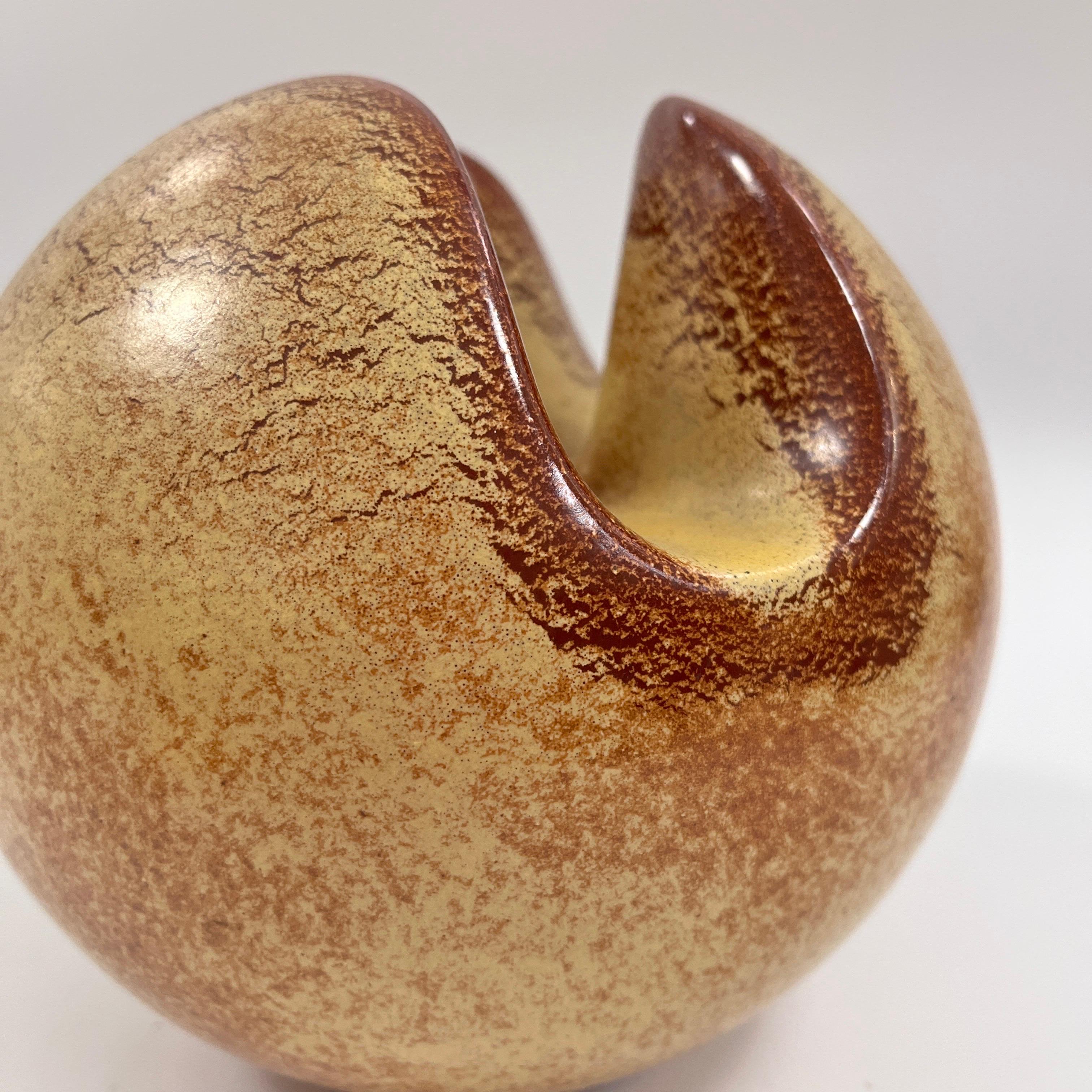 Vaso in ceramica Bertoncello / disegnato da Roberto Rigon / Italia anni '70 in vendita 4