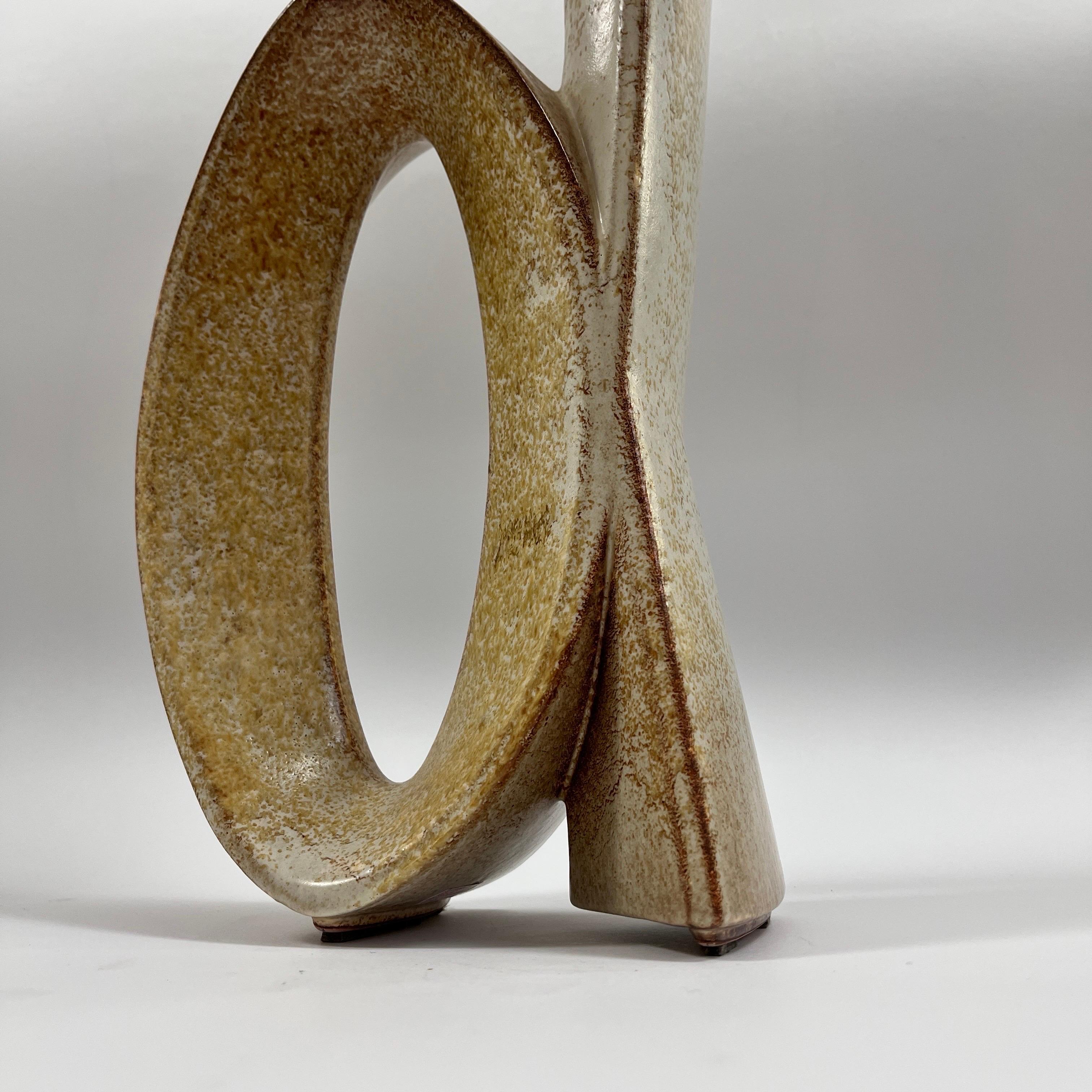 Vase en céramique Bertoncello / Design/One / Italie années 70 en vente 4