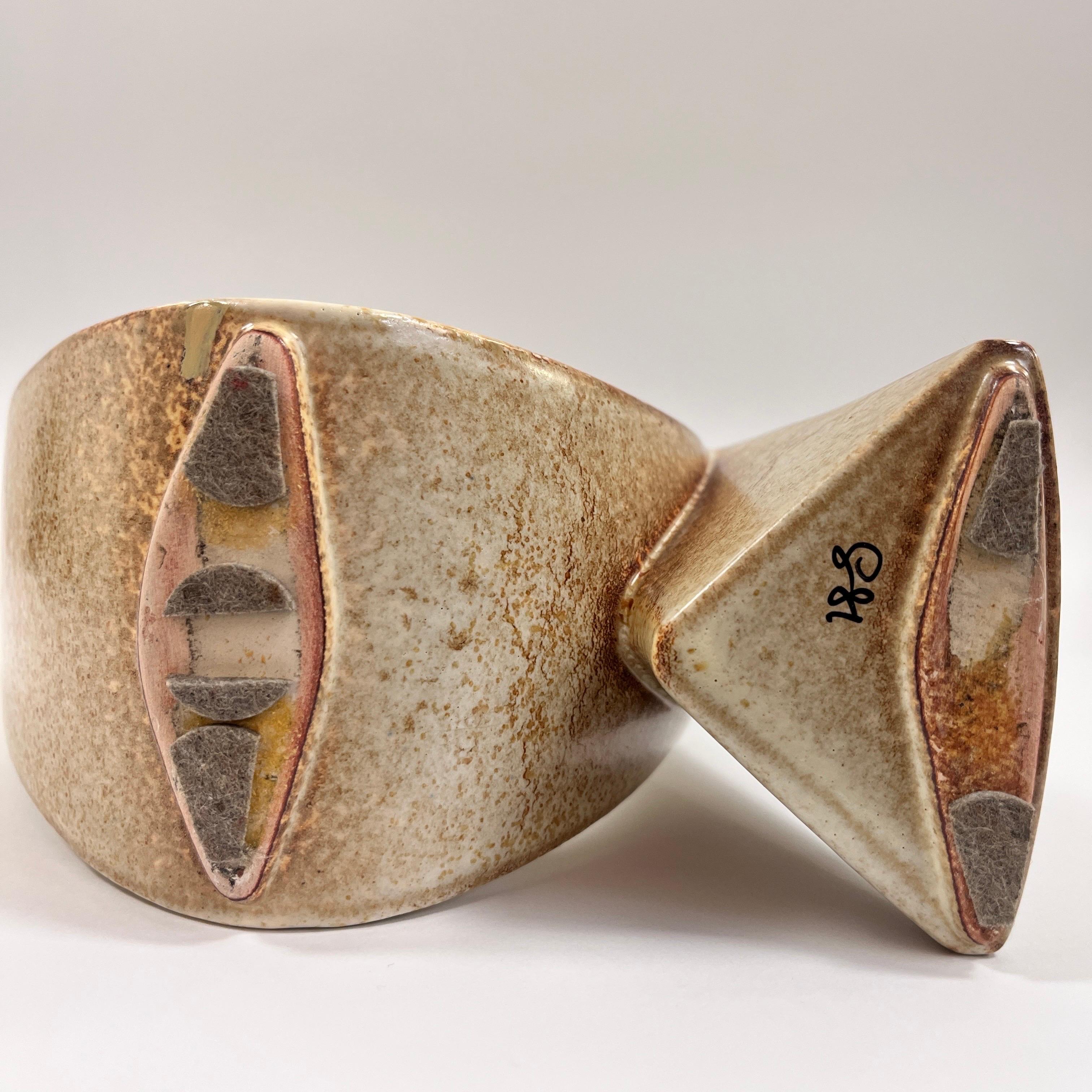 Vase en céramique Bertoncello / Design/One / Italie années 70 en vente 6