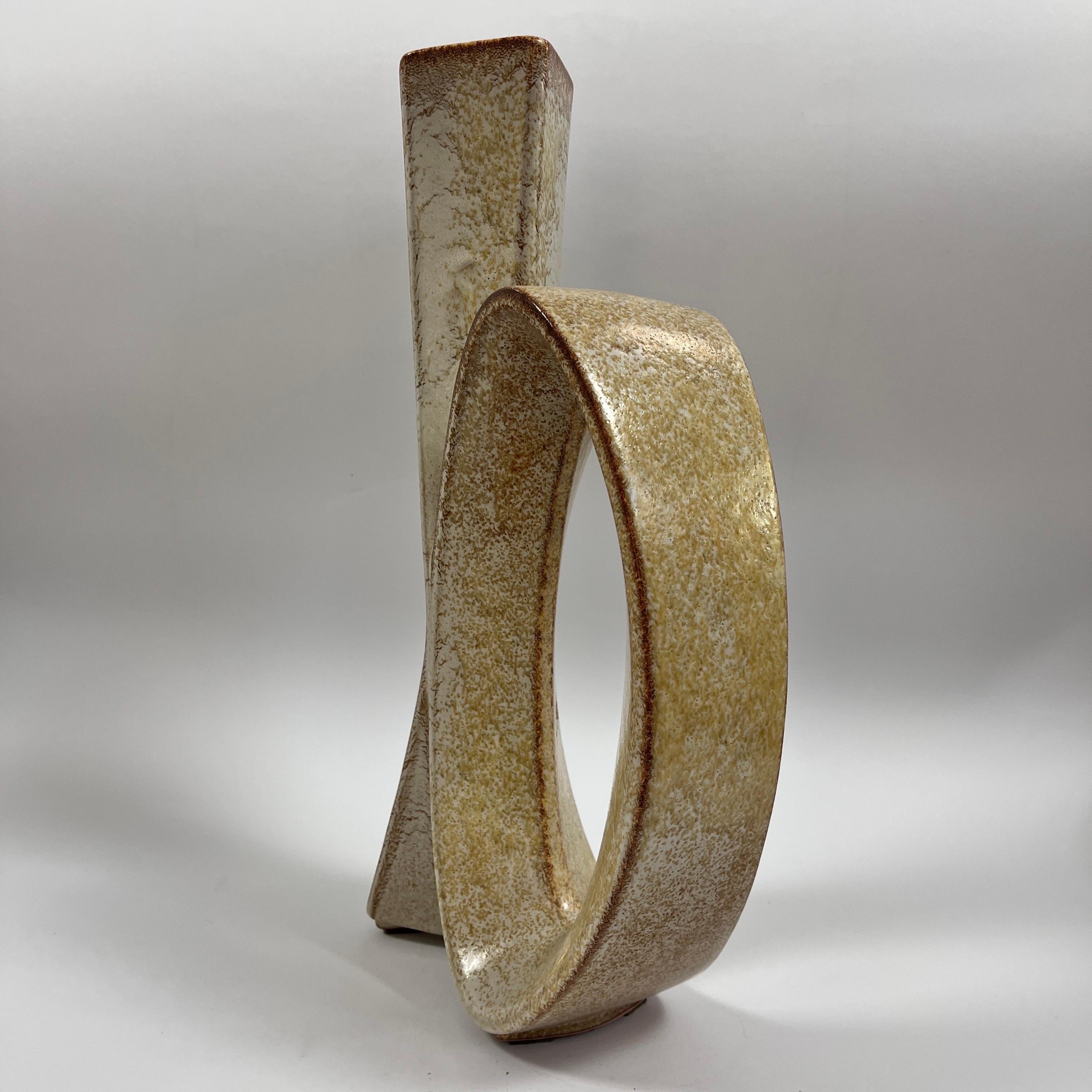 Vase en céramique Bertoncello / Design/One / Italie années 70 Bon état - En vente à Warszawa, PL