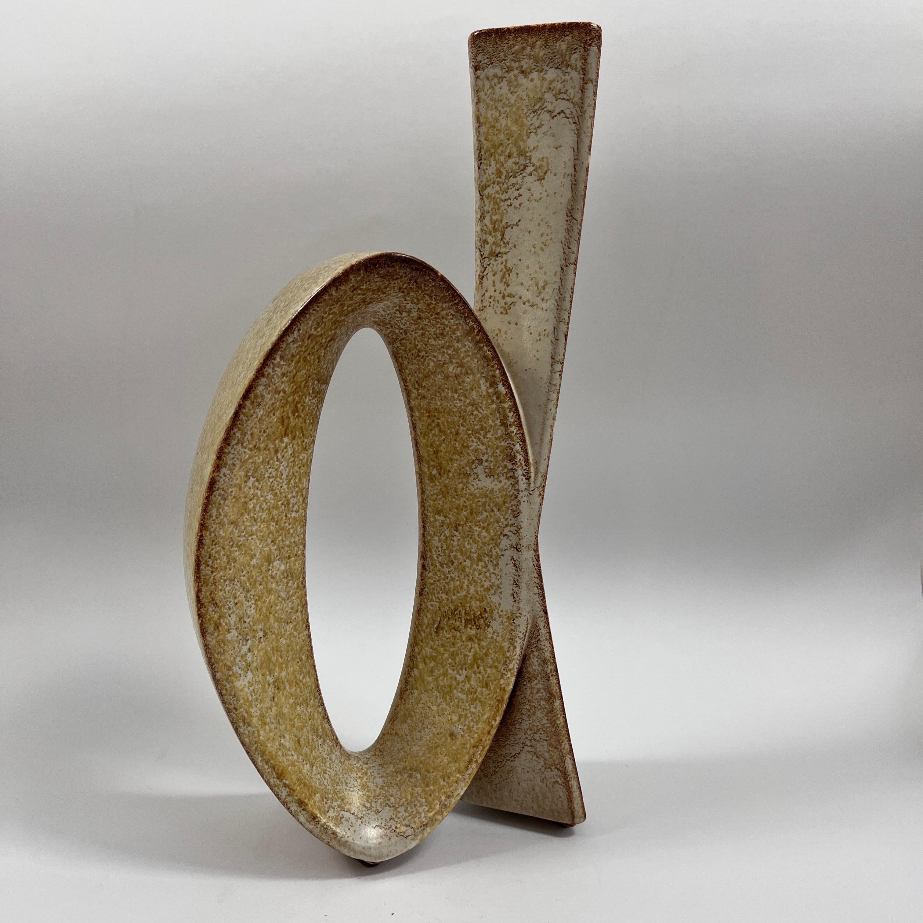 Fin du 20e siècle Vase en céramique Bertoncello / Design/One / Italie années 70 en vente