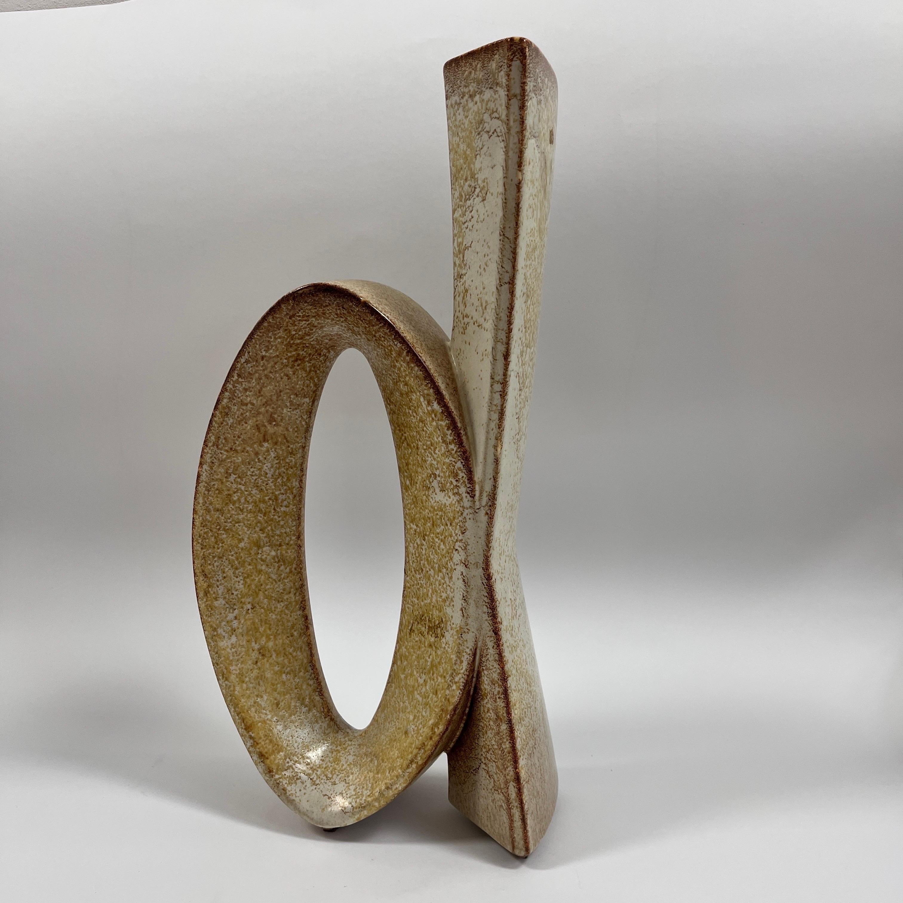 Céramique Vase en céramique Bertoncello / Design/One / Italie années 70 en vente