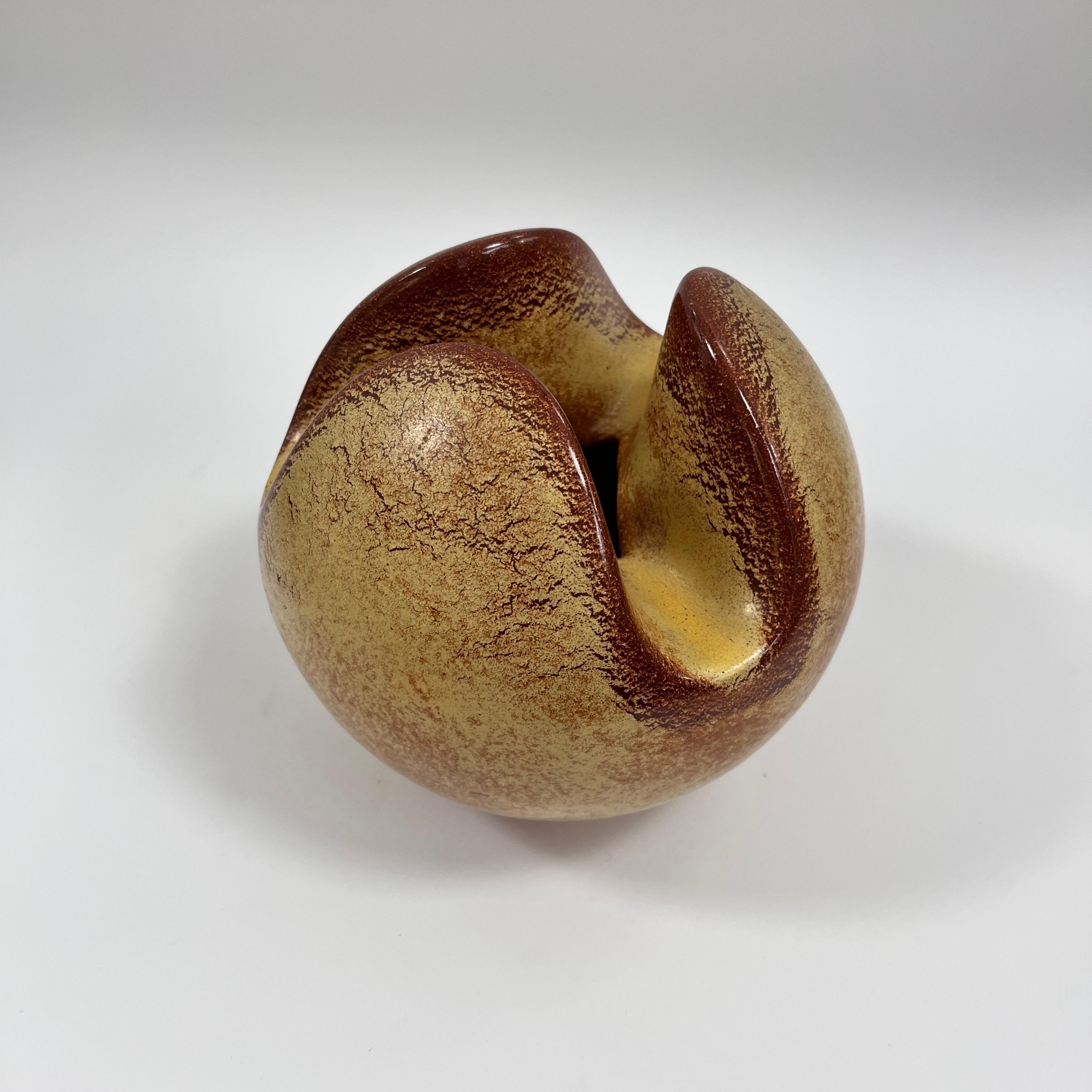 Vaso in ceramica Bertoncello / disegnato da Roberto Rigon / Italia anni '70 in vendita 2