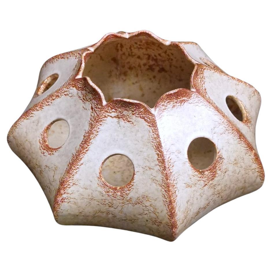 Bertoncello Italian Sculpture Vase Glazed Ceramic Design Roberto Rigon