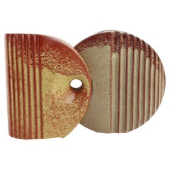 Skulpturales Paar Keramikkrüge von Bertoncello, Italien, 1970er Jahre