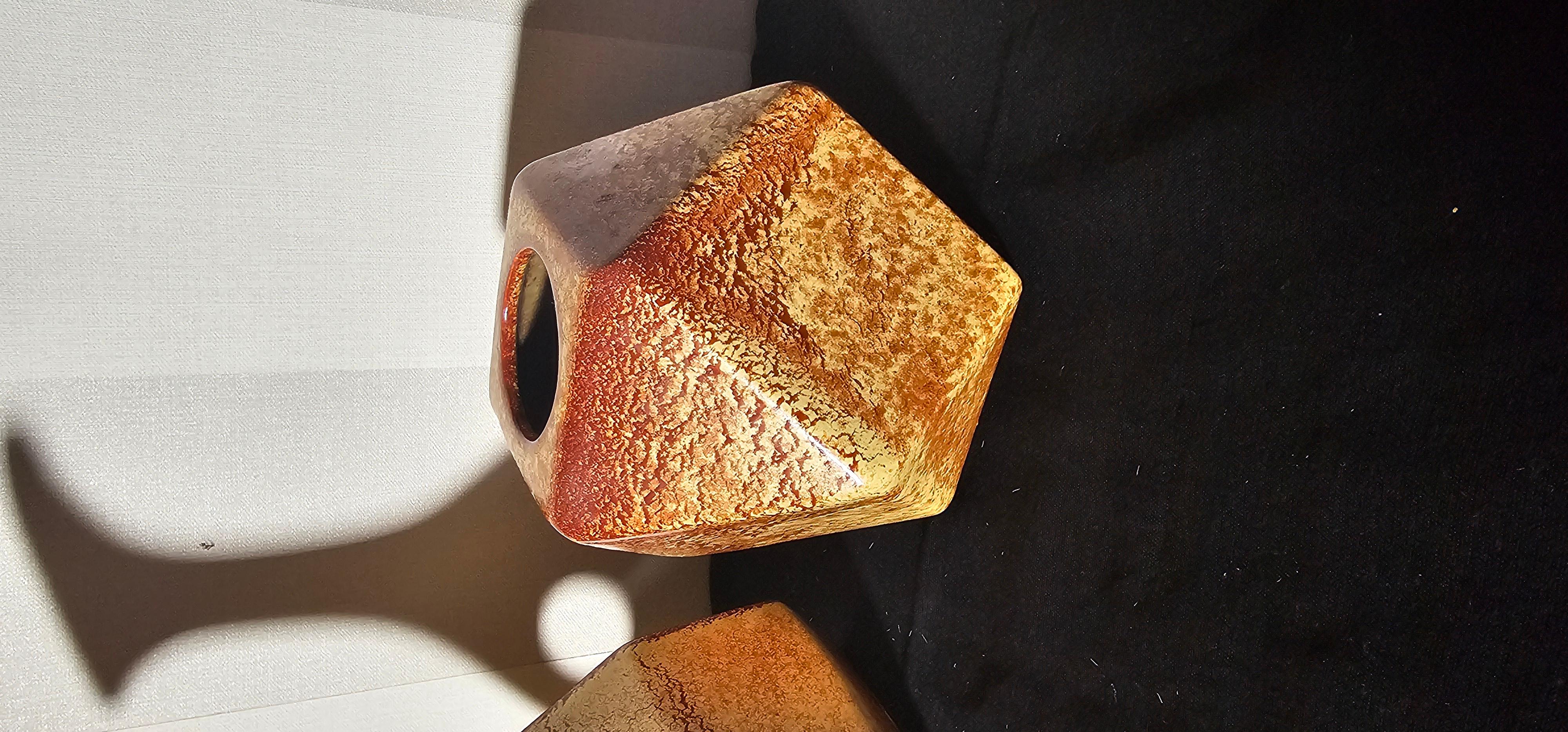 Bertoncello , Vasi . Smalto al tabacco In condizioni buone in vendita a Glasgow, GB