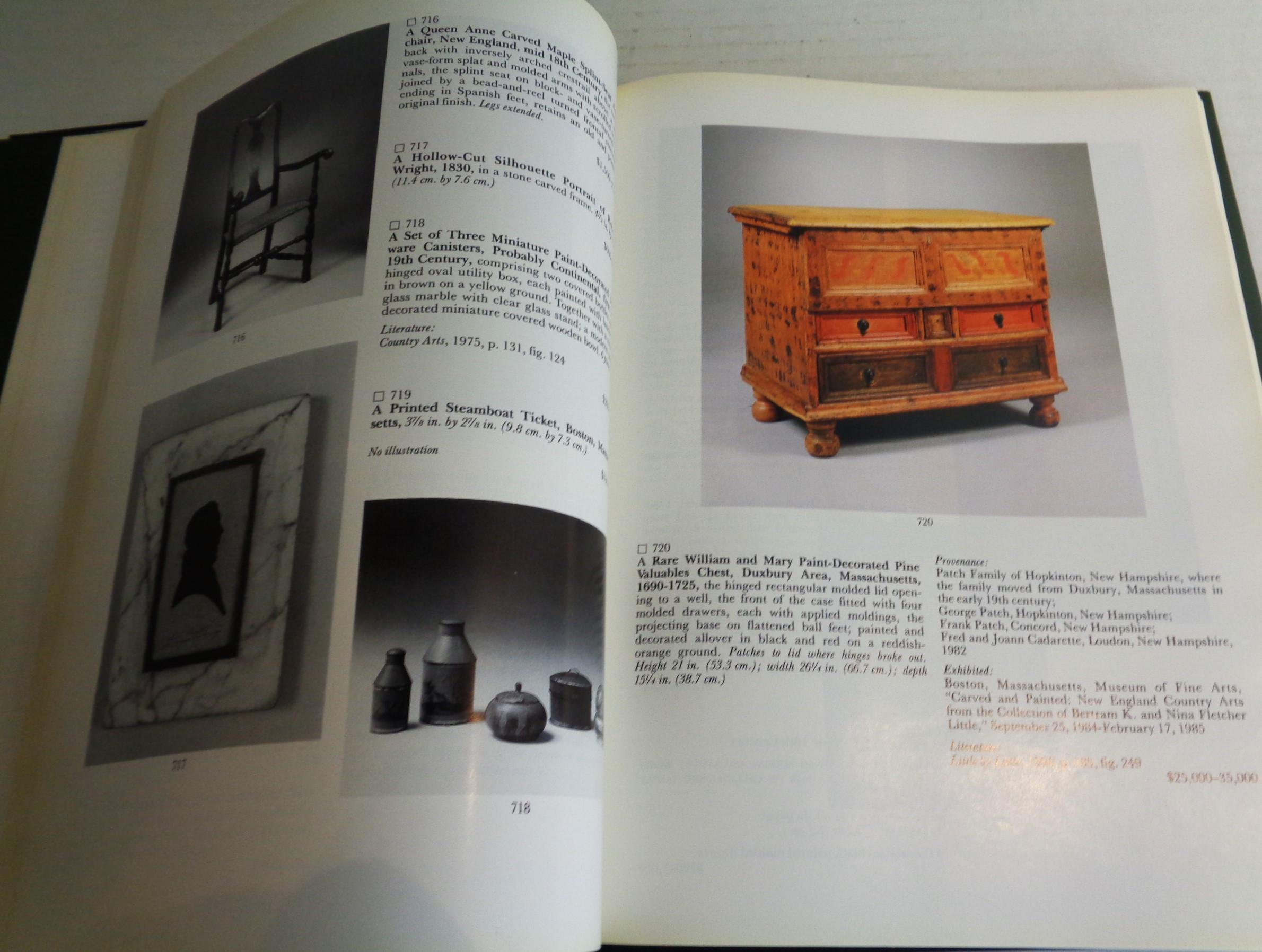 Bertram K. Little Nina Fletcher Little Collection: 1994 Sotheby's Catalogs 1 & 2 For Sale 10