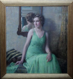 Art Deco Portrait Paintings