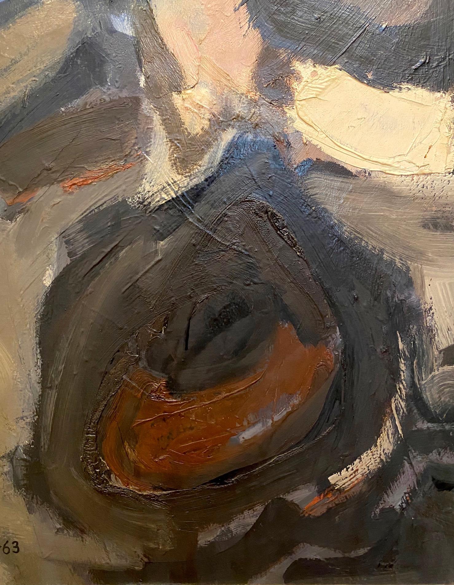 Bertrand Dorny Peinture moderne abstraite Circa 1963 en vente 1