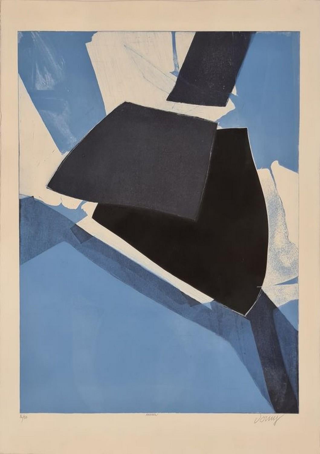 Bertrand Dorny Abstract Print - Angoon 