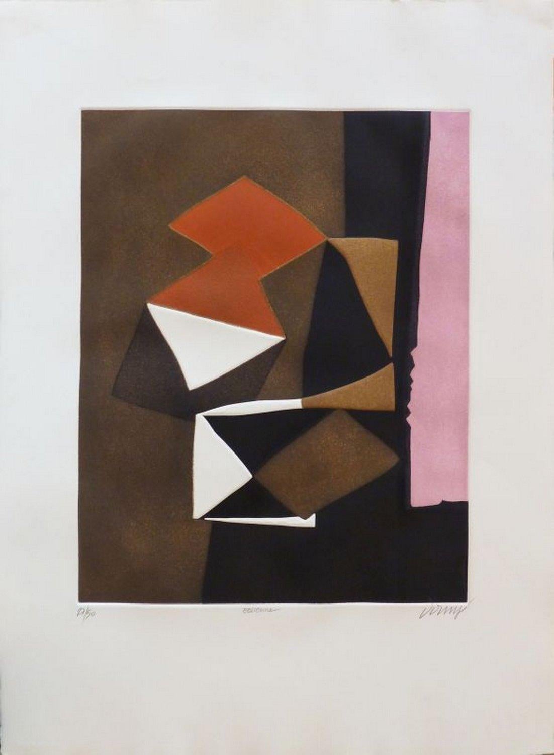 Bertrand Dorny Abstract Print - Eolienne 