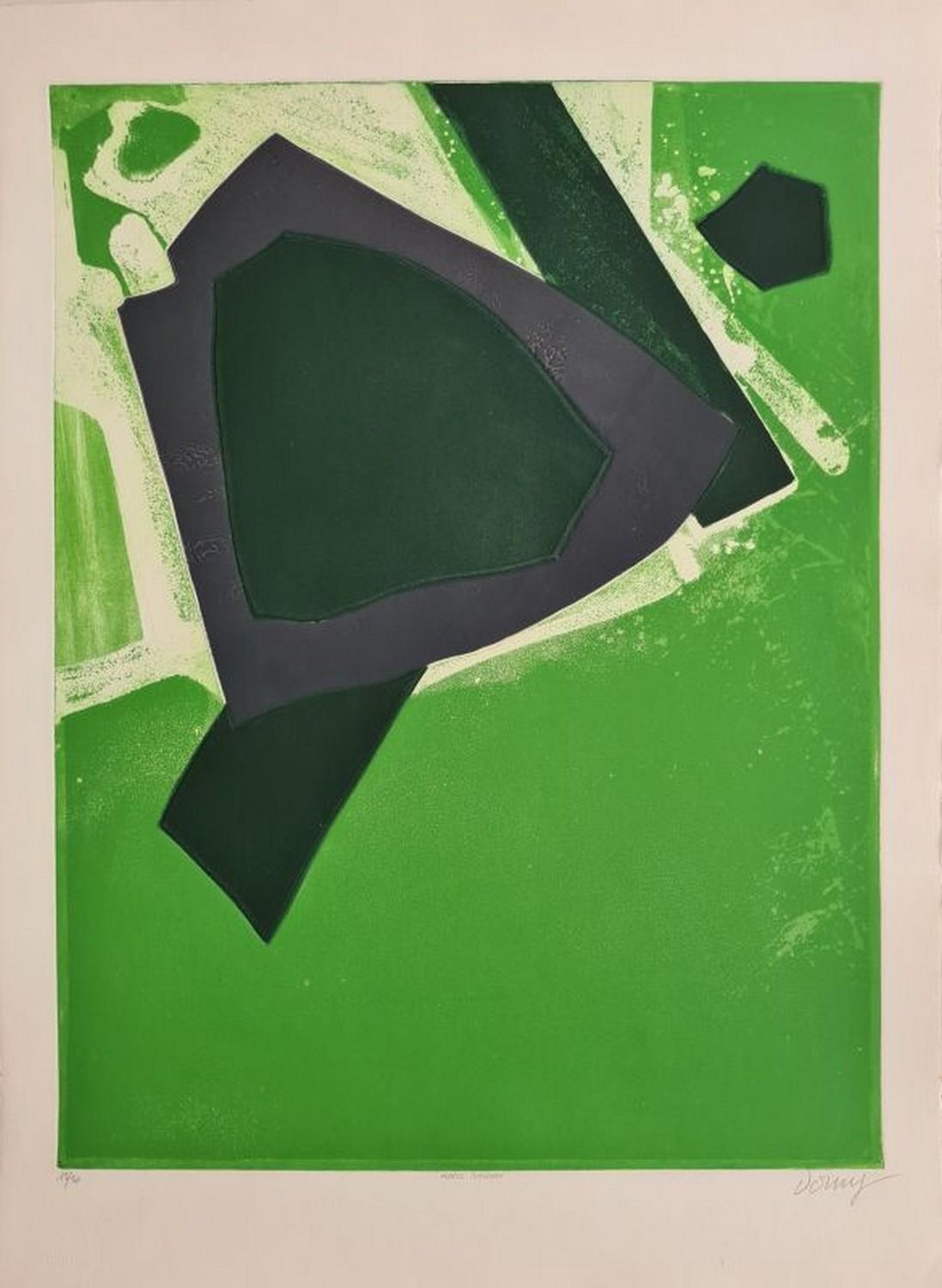 Bertrand Dorny Abstract Print - Rosul Negori 