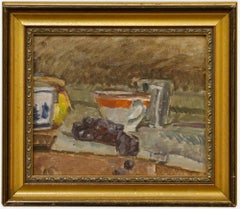 Bertrand Py (1895-1973) - Huile du 20e siècle, The Teacup