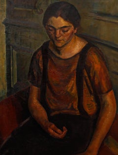 Bertrand Py (1895-1973) - Mid 20th Century Oil, The Artist's Wife