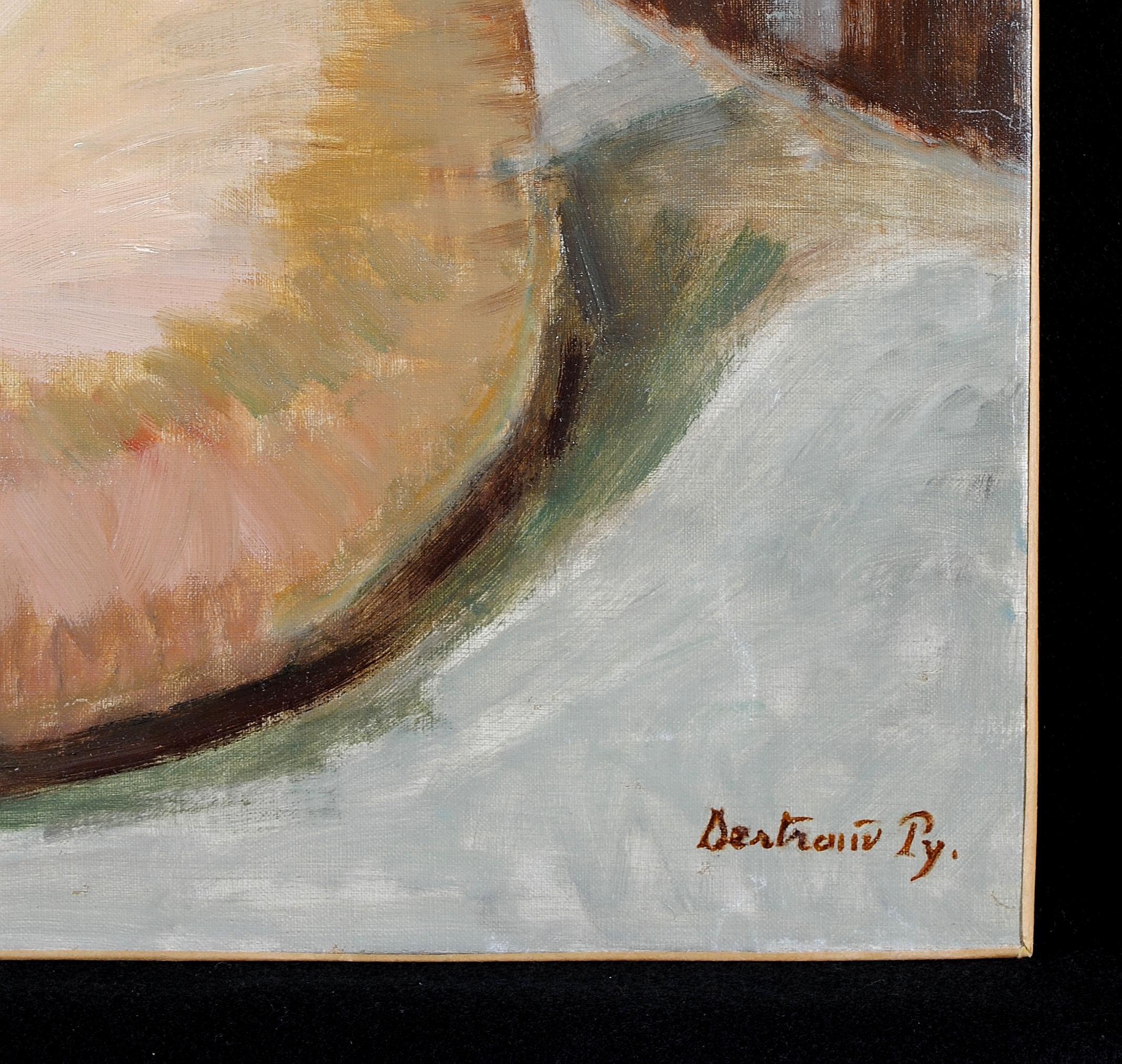 Ritratto di donna nuda - Quadro su tela francese post-impressionista degli anni '30 in vendita 6