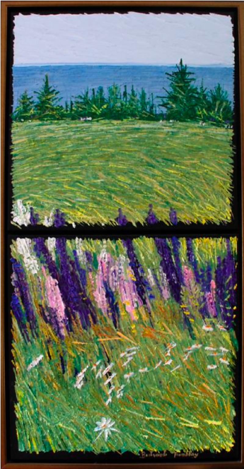 Bertrand Tremblay Landscape Painting -  Le Chant D'une Terre 