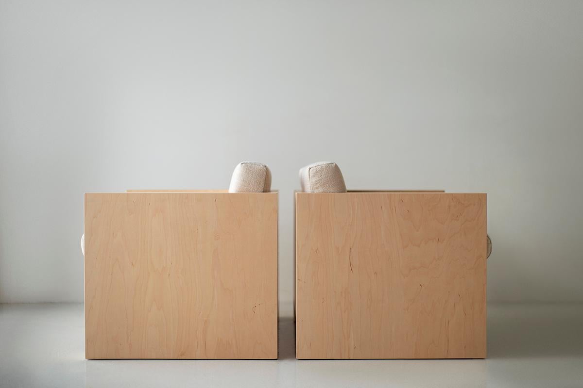 Sillón Bertu, Sillón Mondo Moderno, Arce Estadounidense en venta