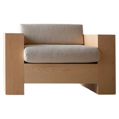 Fauteuil Bertu, fauteuil Mondo moderne, érable
