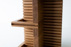 Tabouret de bar Bertu en chêne blanc Cicely Modern