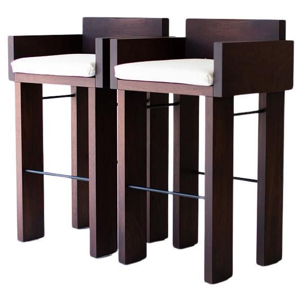 Bertu Bar Stools, Chile Modern Bar Stool, Arms