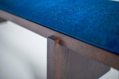 Bertu Bench, The Rockefeller Modern Long Bench, Red Oak, Dark Walnut