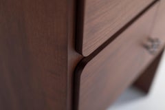 Bertu Bookshelf, Parker Modern Bookshelf Storage, Walnut