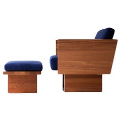 Bertu Chair and Ottoman, Modern Chair and Ottoman, Patio Furniture, Suelo 