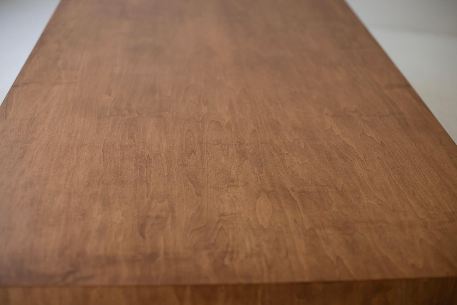XXIe siècle et contemporain Bertu Coffee Table, Large Modern Coffee Table, Maple Veneer, Mondo en vente