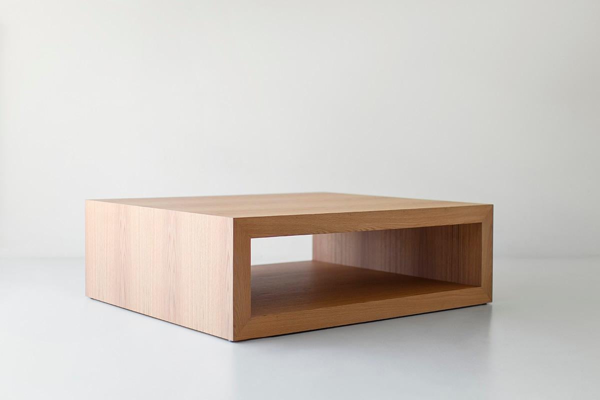 Bertu Coffee Table, Cove Oak Coffee Table, White Oak en vente 3
