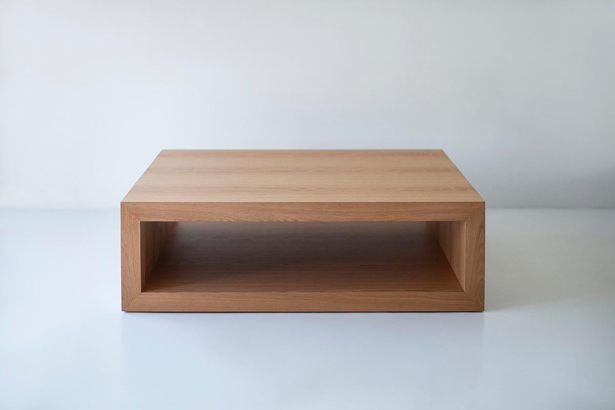 Américain Bertu Coffee Table, Cove Oak Coffee Table, White Oak en vente