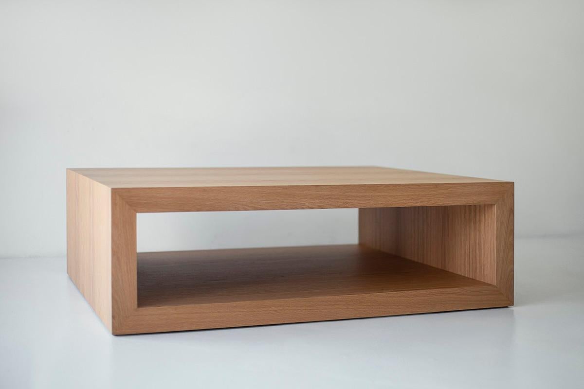 XXIe siècle et contemporain Bertu Coffee Table, Cove Oak Coffee Table, White Oak en vente