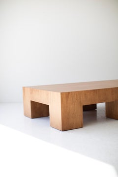 Bertu Coffee Table, Large Modern Coffee Table, Maple Veneer, Mondo