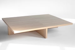 Bertu Coffee Table, Quadrant Coffee Table, Bleached Oak