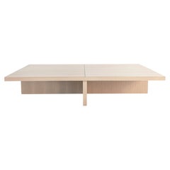 Bertu Coffee Table, Quadrant Coffee Table, Bleached Oak