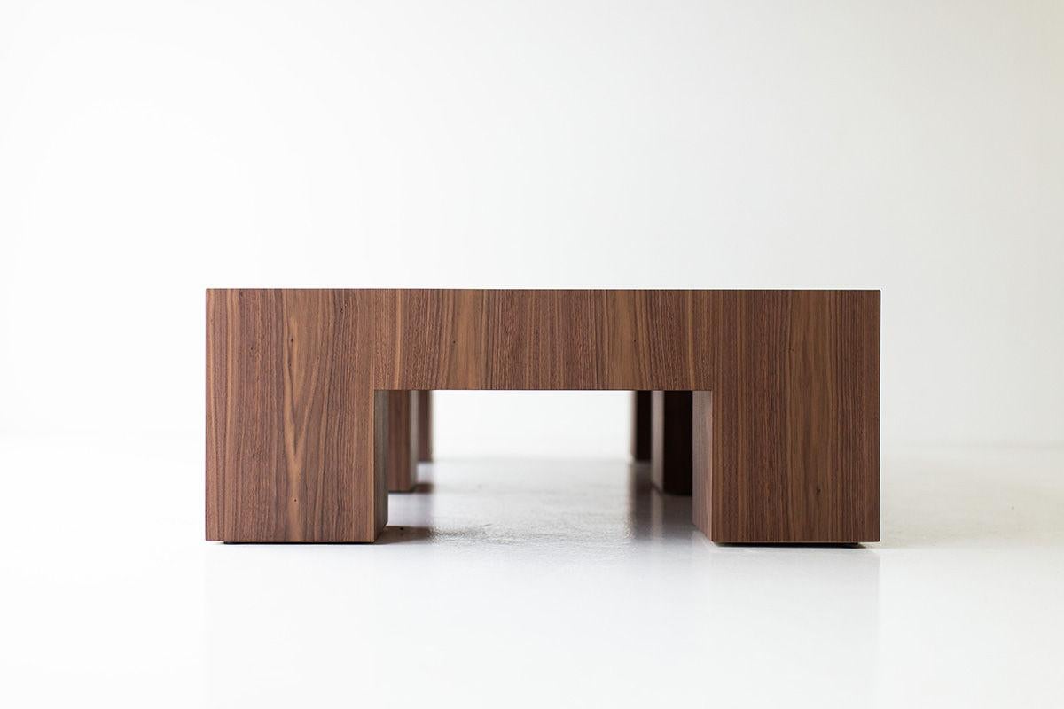 Bertu Coffee Tables, Mondo Walnut Coffee Table, Large In New Condition For Sale In Oak Harbor, OH