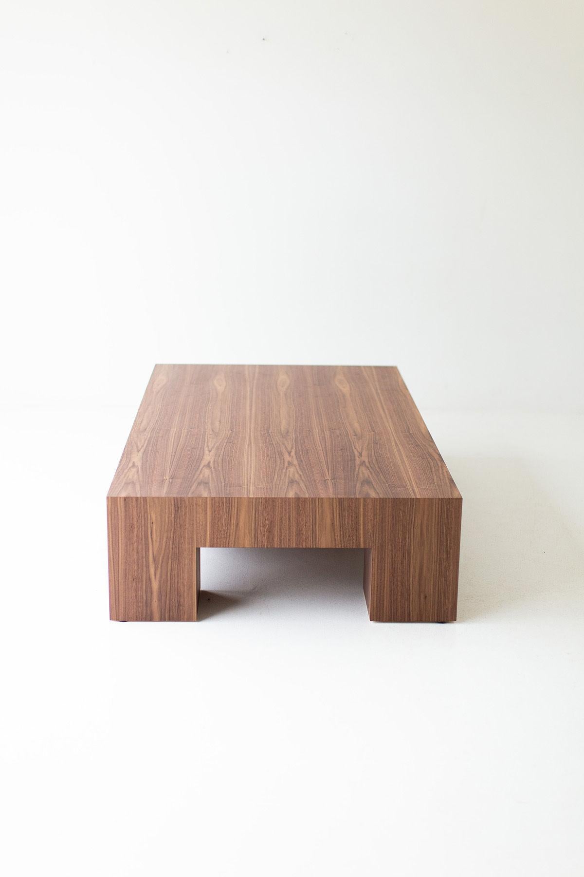 Bertu Coffee Tables, Mondo Walnut Coffee Table, Large For Sale 1