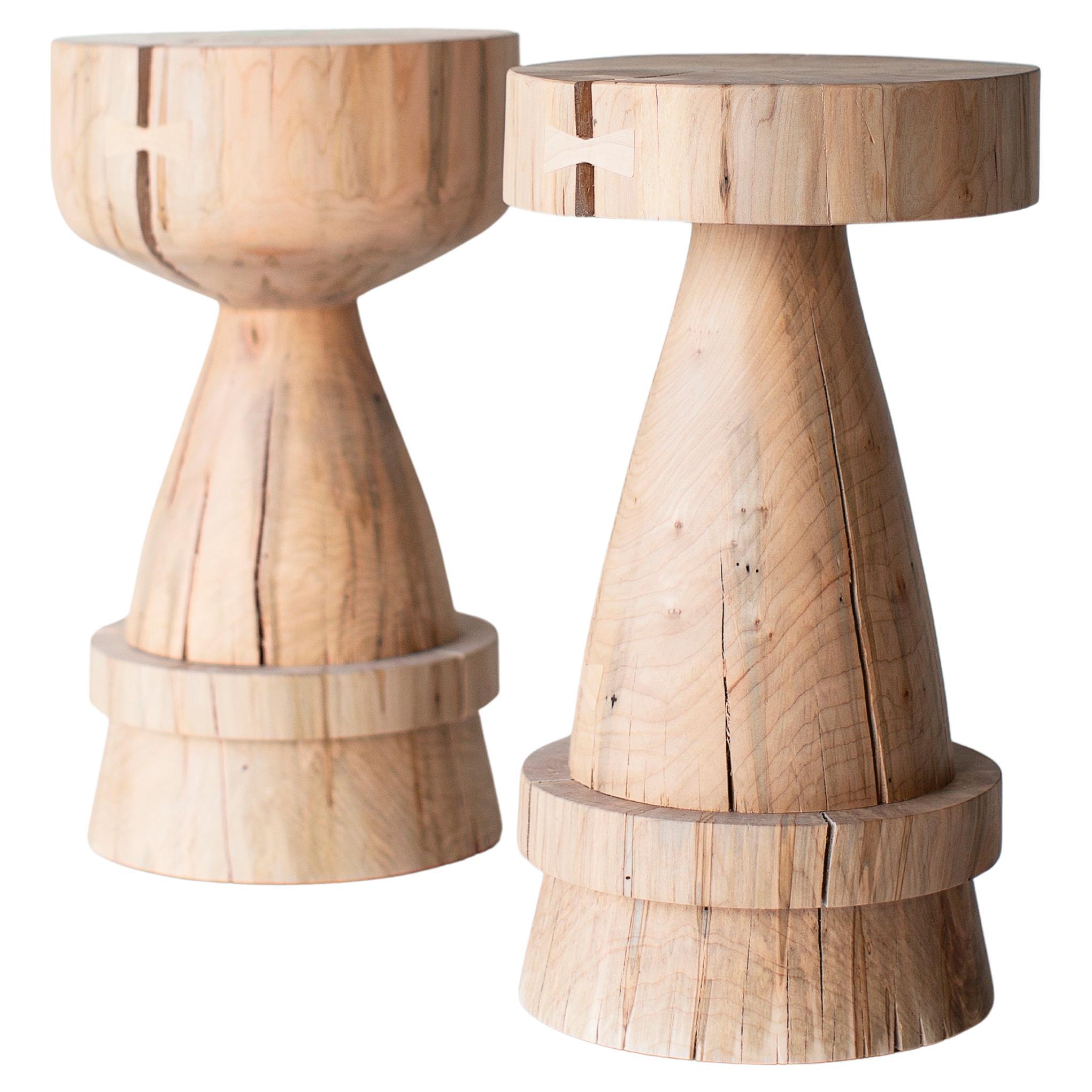 Bertu Thekenhocker, Boca Dos Bio Moderner Thekenhocker, Ahorn